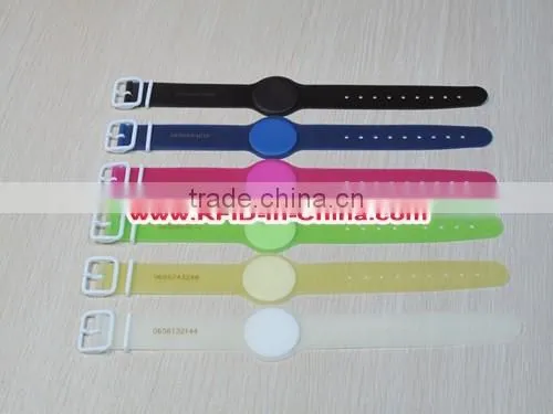 T5577/TK4100 RFID Green Wristbands for Festival Events/Party