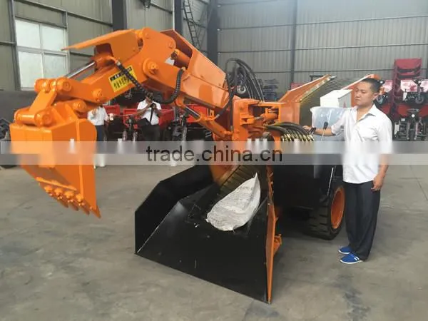 Long service life tunnel underground mining loader for coal mine