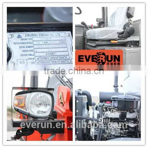 EVERUN NEW Farm Machine 1600kg mini Front End Loader with Bucket