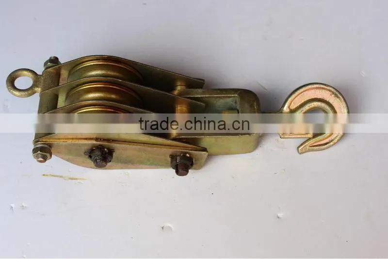 Aluminum Alloy Wire Rope Lifting Pulley