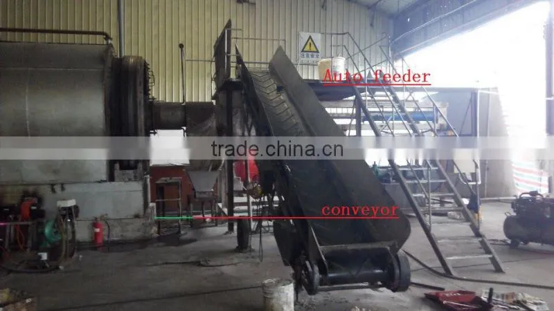 Plastic Special Pyrolysis Plant Getting High Quality Plastic Oil Without Wax 10tpd