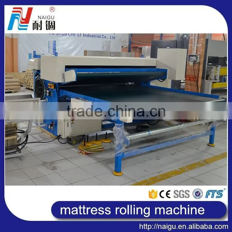 NaiGu manufacture foam mattress/spring mattress roll packing machine