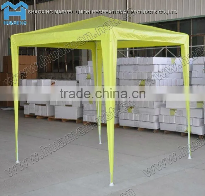 Portable white PE gazebo tent
