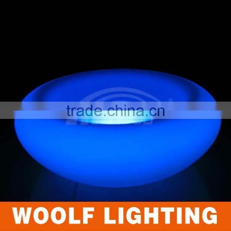 modern glowing outdoor led pot lights