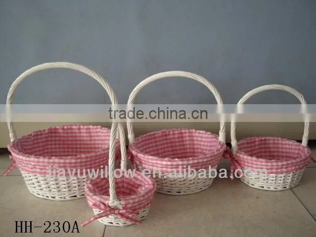 3pcs New Natural wicker baske sundries