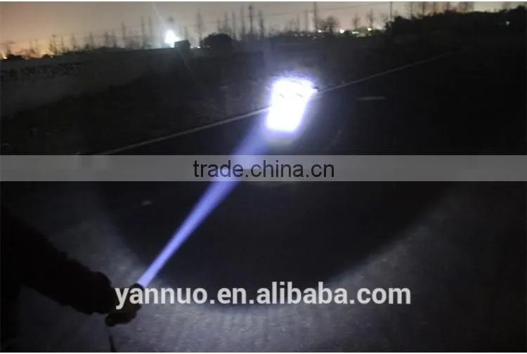 G700 LED Aluminum Rechargeable Tactical Flashlight, 18650 battery casing
