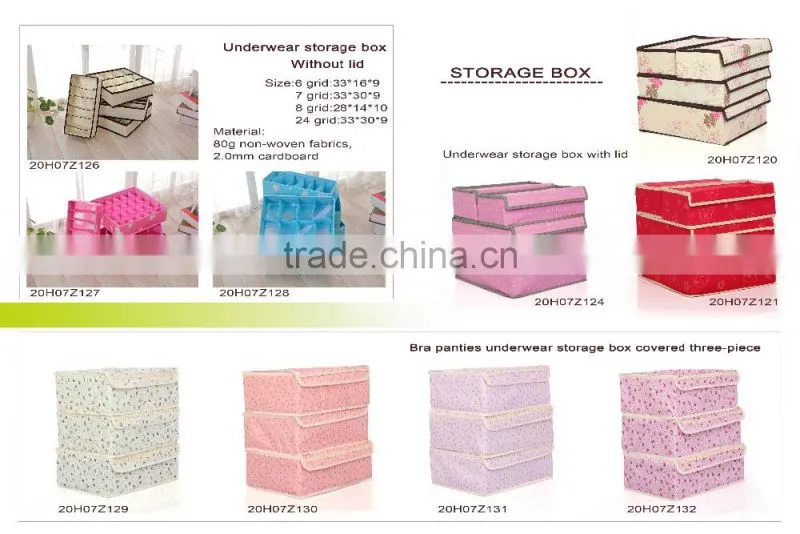 Collapsible Storage Boxes Bra Underwear Closet Organizer Drawer Divider, 8 Divider