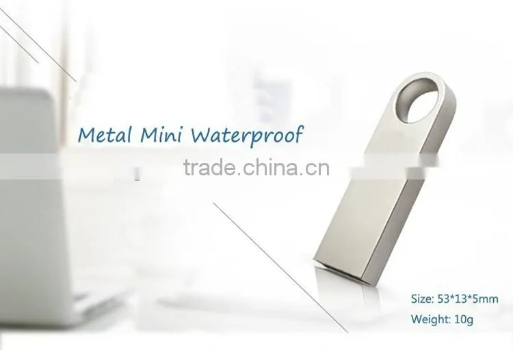 Promotional bulk cheap metal 1gb mini usb flash drive for Kingston