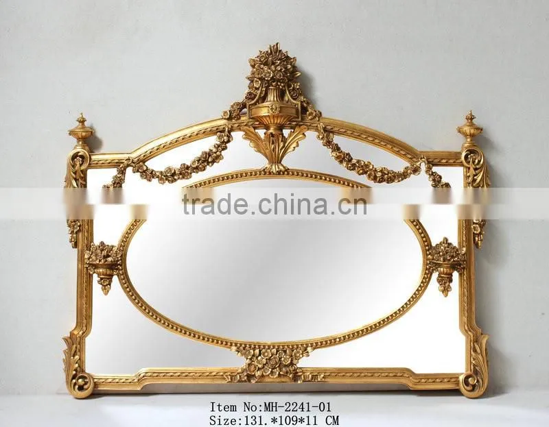 Made in China Foshan factory baroque furniture console gold