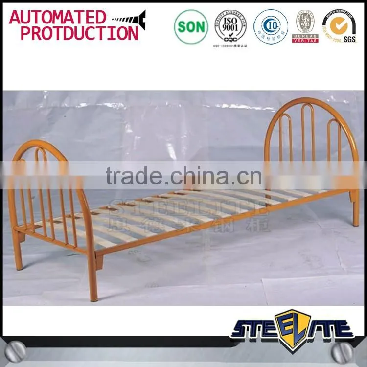 Double decker metal bed steel single bed designs