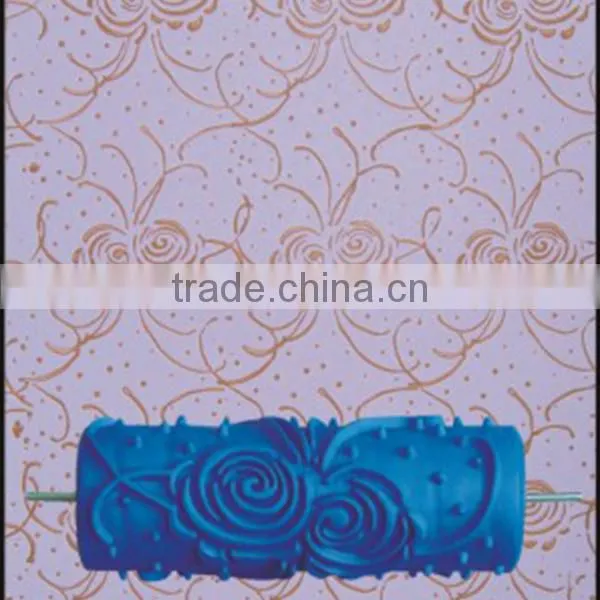 Professional Pattern Paint Roller High Quality Soft Rubber Roller For Wall Painting