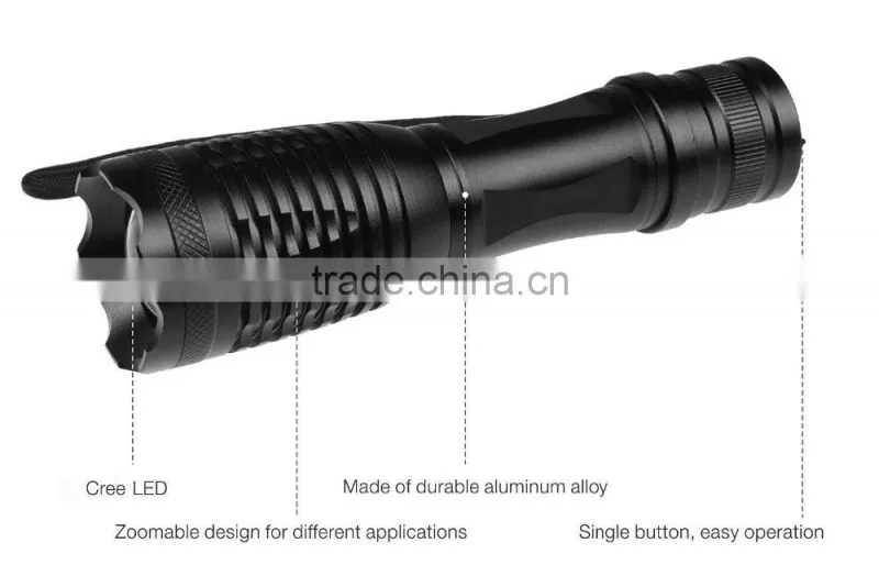 Factory price High quality New portable tactical flashlight