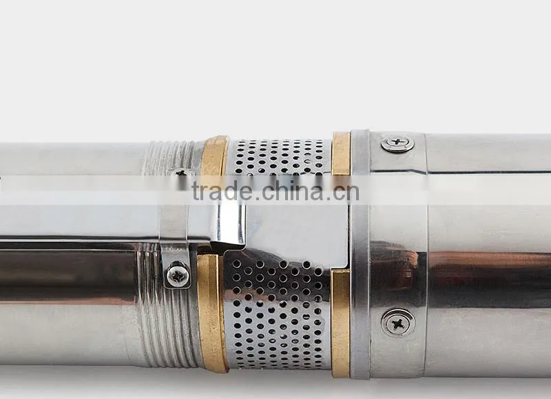 Top Quality 4'' 1.0HP Bore Water Stainless Steel Deep Well Submersible Pump