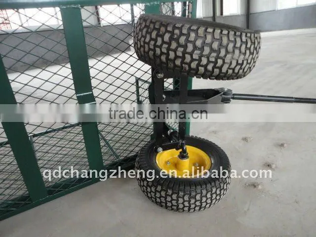 large 4 wheel heavy duty garden trolley TC4205F