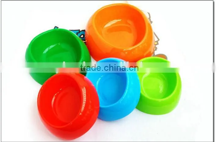 Wholesale Factory high quality Personalized plastic dog bowl pet bowl cat bowl
