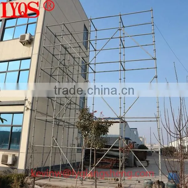Construction system scaffolding Q345 steel ringlock scaffolding