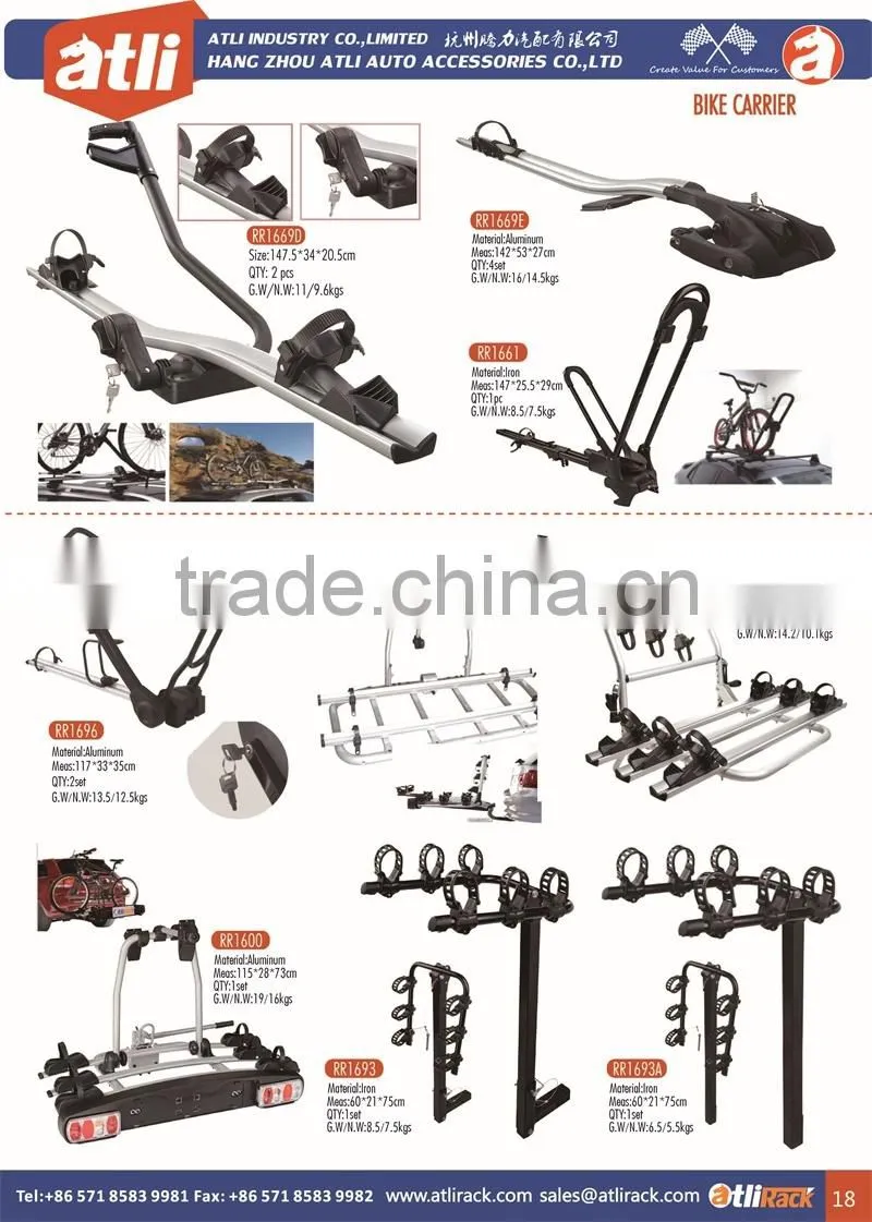 Atli Hot Sale Universal car roof luggage rack