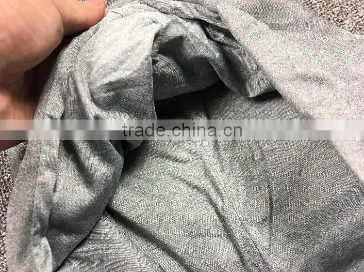 slim fitness 100%polyester blank hoodie