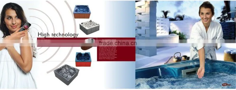 Thetis acrylic massage spa pool in china