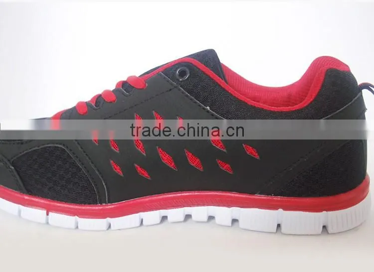 EVA outsole international black color good men's shoes made in china
