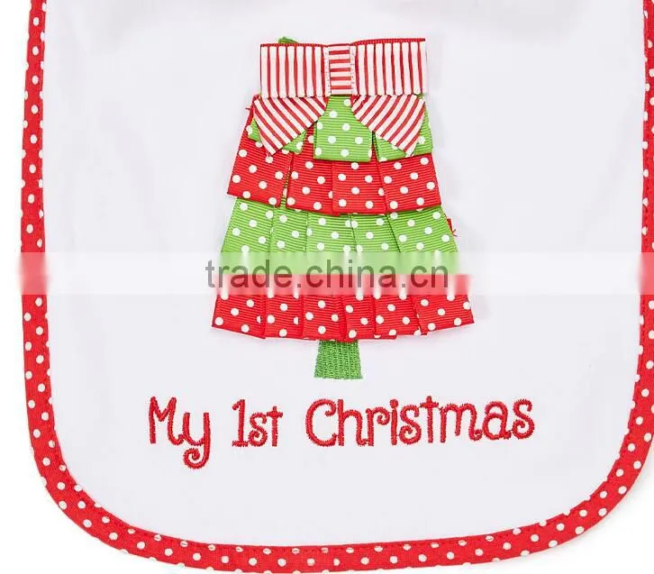 High quality and durable bandana bibs reasonable price christmas organic cotton drool baby bibs