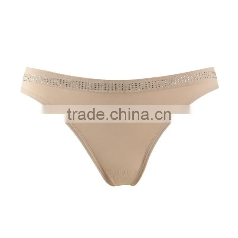 Fashion seamless g-strings sexy underwear soft ladies lingerie hot thongs for women