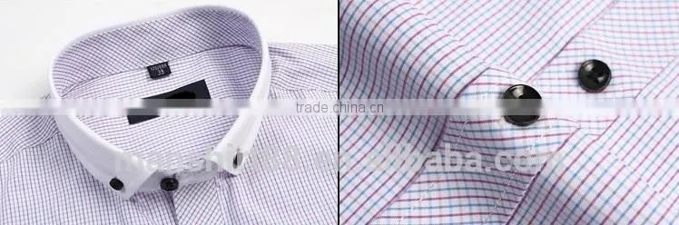 contrast color short sleeve button down casual shirt