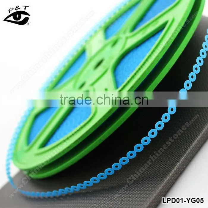 Spangle sequins reel neon color sequin roll for shoes clothing