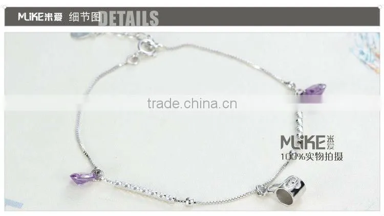 Cup 925 silver bracelet with Crystal M3010