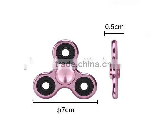7.5cm EDC Hand Spinner metal Fidget Spinner Fingertips Toy Finger Spinner Gyro Stress Reliever Toys For Autism and ADHD