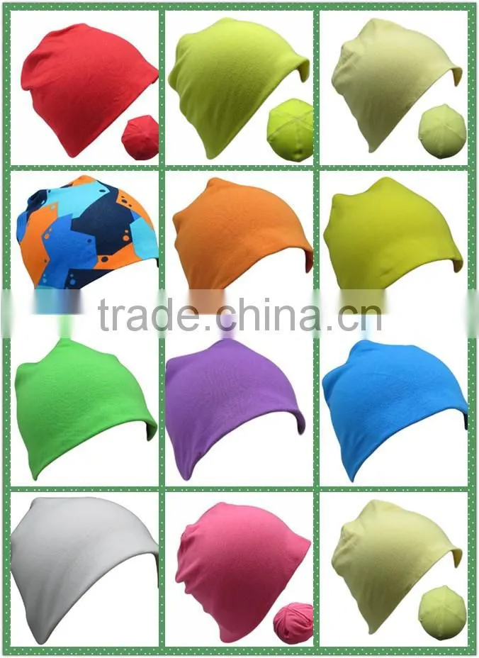 2017 new style merino wool custom cotton jersey beanie hat supplier