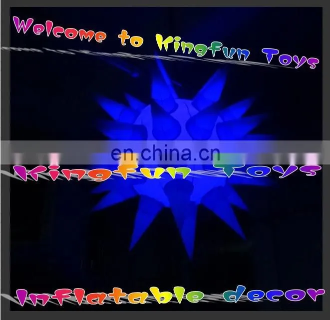 Customized inflatable LED star for club/pub/stage/festival/show