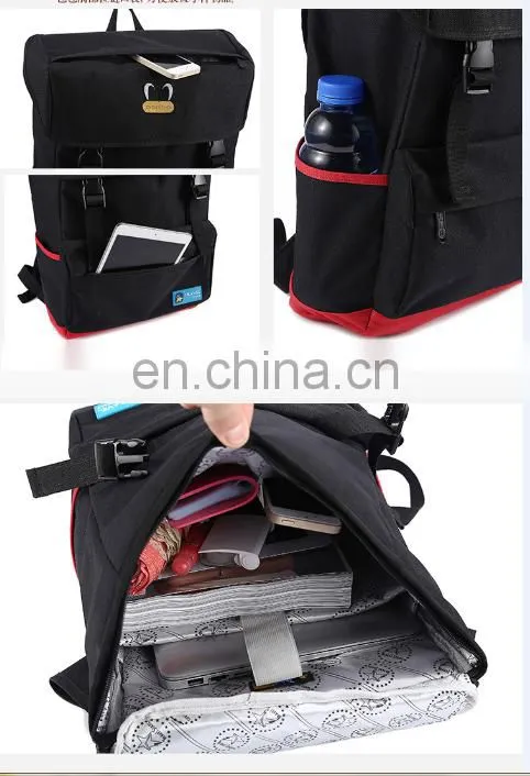 Hot Sal Ladies Red And Black Travel Bags