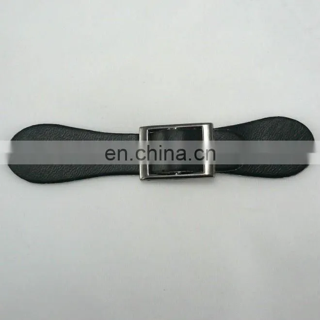 fashion PU leather toggle buttons