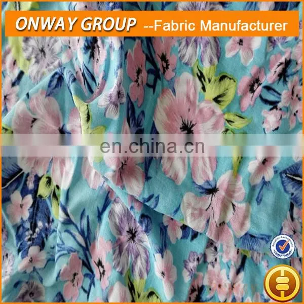 100%polyester knit fabric for dress online store