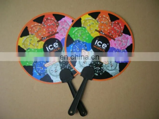 kids paper hand fan