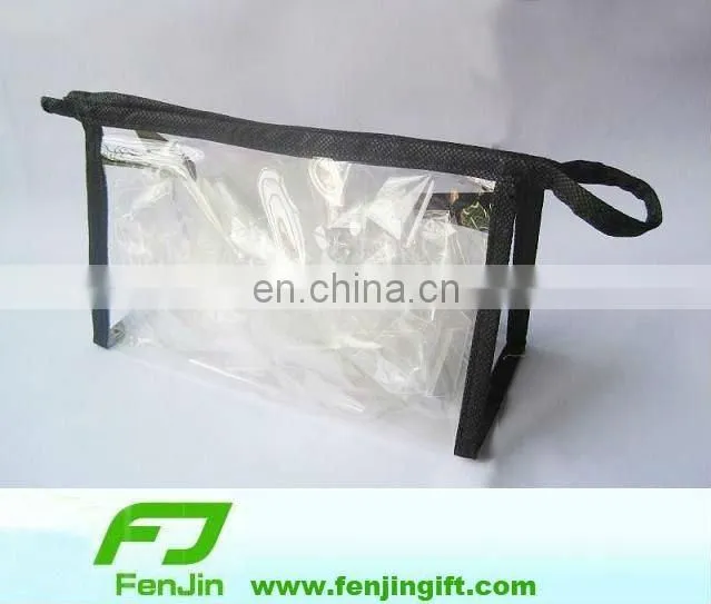 Square pvc packaging bags with zipper