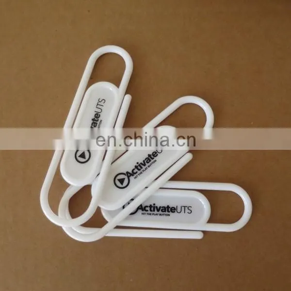 BSCI Promotional High quality best price customized bookmarks plastic clips
