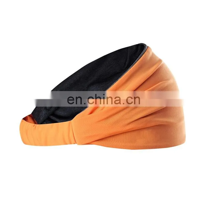 Athletic elastic yoga polyester Headband