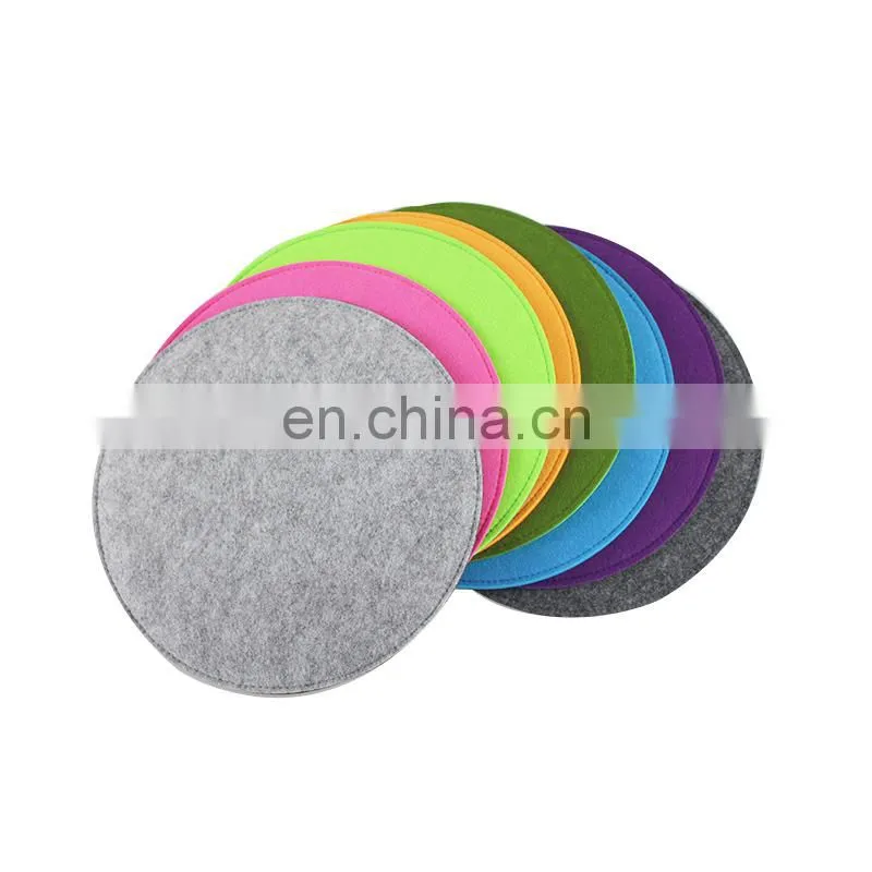 Double sides round felt seat cushion /seat mat/seat pads