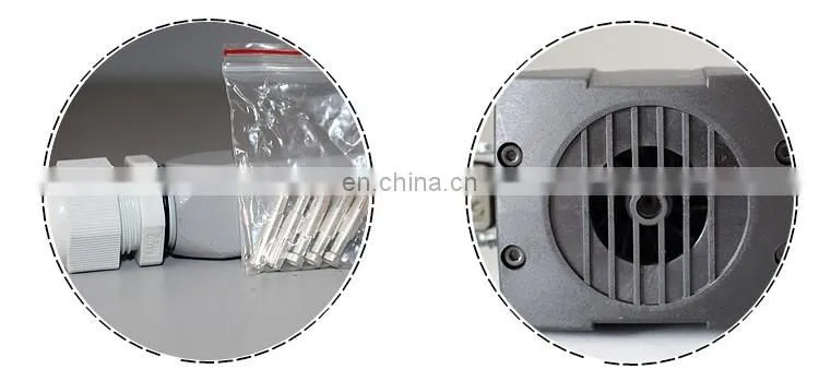 HONGJUN 220V 4 Ceramic bearing Square 2.2kw Air cooled spindle motor ER20 runout-off 0.01mm CNC Engraving milling grind