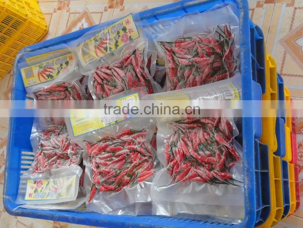 Frozen Hot Red Chili Pepper from Vietnam