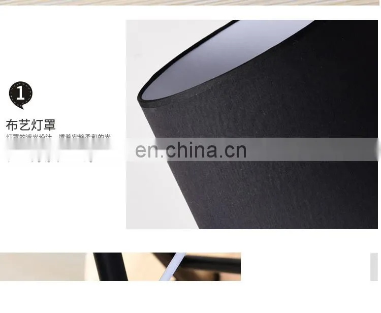 OEM lamp bedroom bedside wooden simple fashion table lamp bedroom reading lamp