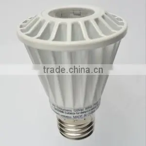 PAR20 Dimmable LED Flood Light Bulb 8Watts 500lm UL listed 3 years warranty
