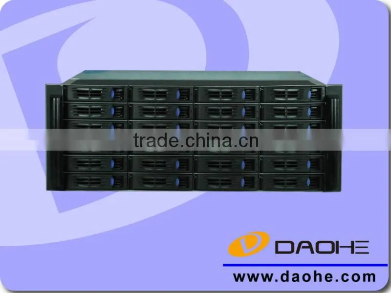 4U 24bays 550mm length Storage Chassis