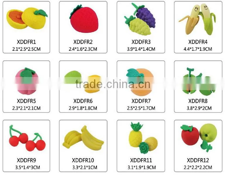 YiWu Soododo Mini Vegetable Shape Froup eraser
