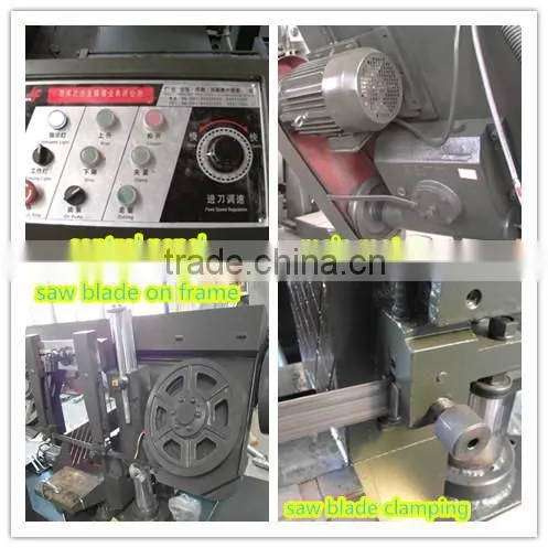 GZ4265/70 Hydraulic Horizontal metal cut band saw machine steel cutter