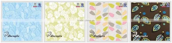 100% Polyester Outdoor Use Leaf Printed Fabric