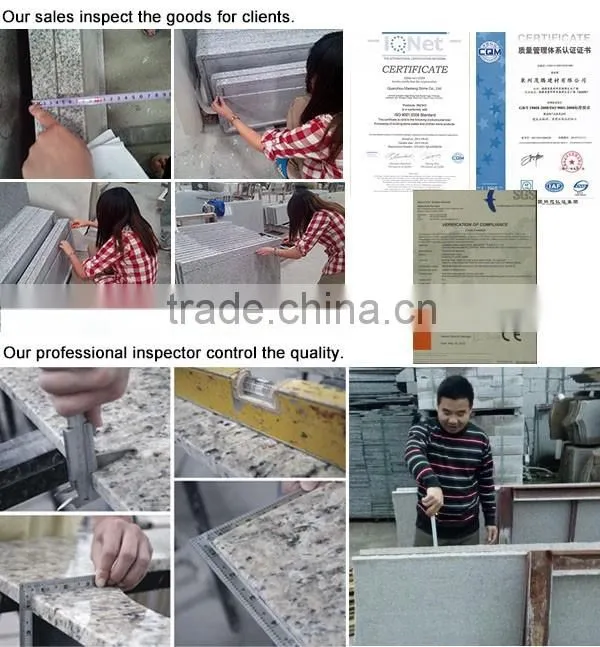 Natural Stone Granite Irregular Shape Flooring Design Stacked Ledge Stone