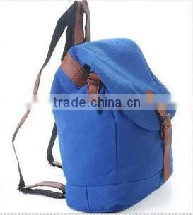 korean style fashion canvas backpack for mens